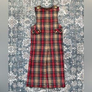 Vintage Good Lad Longall Christmas Plaid 3T